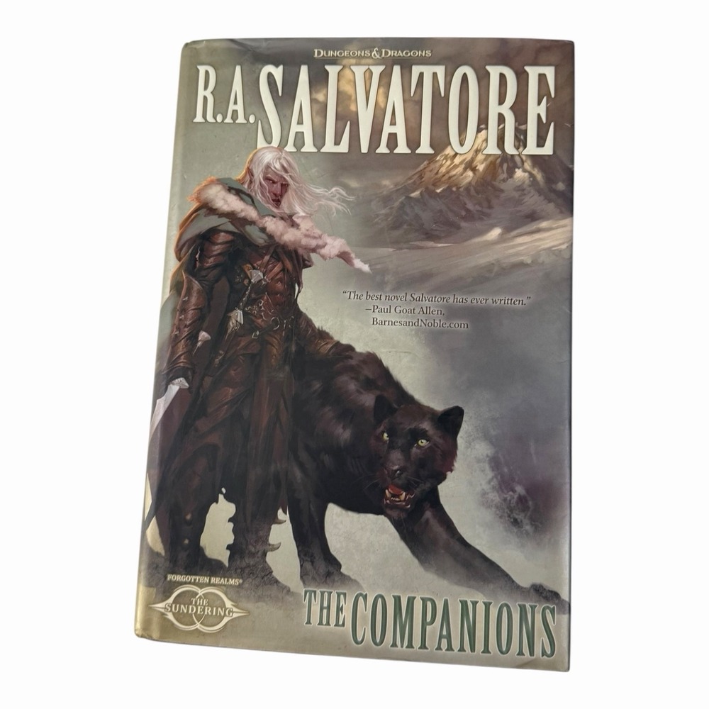 Forgotten Realms The Companions R.A. Salvatore 1st Edition 1st Print HC/DJ D&D